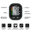 LPOW Wrist Blood Pressure Monitor for Home Use, Large LCD Display, 99 x 2 Sets Memory, 1 Carrying Case